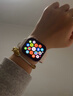 Apple/苹果 Watch Series 10 智能手表GPS款42毫米玫瑰金色铝金属表壳淡桃粉色运动型表带S/M MX1R3CH/B 实拍图