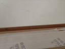 大自然地板实木踢脚线5.8CM 原木色柚木橡木色木纹免漆贴脚线上门安装 香杉木【风与诗】宽5.8*厚1.4CM 1件1米【满20米包邮】 晒单实拍图