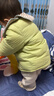 巴拉巴拉童装宝宝羽绒服保暖婴儿外套儿童冬季两件套萌趣男童女童 军绿40610 80 外套充绒26g+马甲充绒16g 实拍图