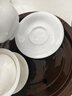 容山堂白瓷三才盖碗茶具茶杯茶碗泡茶碗功夫茶具陶瓷大号茶碗 玉泥白瓷三才盖碗-圆满190ml 实拍图