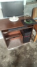 普派电脑桌小户型实木板床边桌小型桌子卧室省空间家用窄款学生学习桌 【生态实木】深胡桃色80CM 【实木生态板】单桌 实拍图
