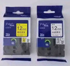 映美佳标签机色带12mm黄底黑字TZe-631(4支装) 适用兄弟brother不干胶标签纸PT-D210 450 600 E550W P700 实拍图