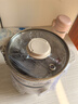 美的宿舍电煮锅不锈钢小型1-2人锅多功能一锅多用泡面锅小型迷你电煮锅小电锅1-2人便携式煮面锅电火锅 1.6L 【食品级不粘 折叠手柄】XZE1621S 实拍图