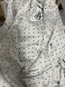 维多利亚的秘密 田曦薇同款 维密宅度假水光绸丝滑亲肤可外穿长袖长裤睡衣套装女 65NI白色波点-印花 11273302 S 实拍图