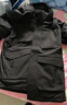 京东京造冬季短款连帽滑雪羽绒服户外派克服加厚保暖外套男  黑色 3XL 实拍图