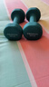 PROIRON普力艾 浸塑哑铃男女士家用哑铃健身哑铃套装亚铃 马卡龙绿3kg*2 实拍图