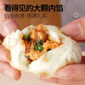 大希地嵊州老面黑猪肉小笼包 900g 约36个 鲜肉手工包子 速食冷冻早餐 实拍图
