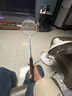 YONEX尤尼克斯羽毛球拍弓箭8全碳素单拍ARC8CR白/薰衣草5U已穿线26磅 实拍图