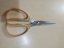 强力合金剪刀办公剪德国进口厨房剪家用剪刀多功能 居家裁剪用办公剪彩神器 【加厚】金色大柄款 实拍图