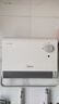 美的（Midea）【浴室新贵】暖风机浴室/台壁两用取暖器/石墨烯极速升温/节能小太阳抗菌过滤低噪音可移动HFS20XQ 实拍图