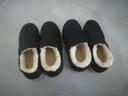 3514保暖羊毛布鞋老人鞋套脚款男士爸爸鞋冬季加厚棉鞋 黑色 41  实拍图
