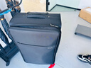 汉客万向轮行李箱旅行箱男女拉杆箱大容量商务箱子密码箱包黑色28英寸 实拍图