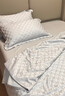 进出口防螨天丝夏凉被真丝四件套夏被轻奢高级感被套床单床笠床品 仲夏夜-立雅【顺丰+礼盒包装】 1.5m 床单款 四件套-被套200X230cm 实拍图