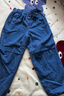 优衣库童装男童女童牛仔保暖束脚裤水洗产品长裤加绒裤子480327 65 宝蓝色 160 实拍图