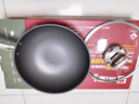 康巴赫炒锅真钛不粘锅无涂层抗菌炒菜锅0涂层316L不锈钢电磁炉燃气通用 实拍图