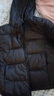 雪中飞儿童羽绒服男女童装新款秋冬季加厚保暖外套百搭面包服 黑色 140 实拍图