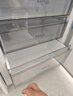 美菱冰箱无忧嵌402双门超薄零嵌小户型大容量拼接窄门一级节能低噪变频风冷无霜底部散热冰箱国家补贴 BCD-402WPCZX 雪域白 实拍图