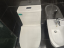 TOTOHEALTH系列虹吸式落地普通马桶大冲力静音抽水家用坐便器 C12【超炫虹吸+防溅隔臭】 250mm \300\350\400下单备注坑距 实拍图