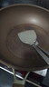 SSIIXX日本品牌双面有钛锅不粘锅家用无氟涂层炒锅炒菜锅有钛平底锅 炒锅+盖子+硅胶铲 32cm 实拍图