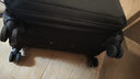 汉客万向轮行李箱旅行箱男女拉杆箱大容量商务箱子密码箱包黑色26英寸 实拍图