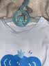 贝瑞加（Babyprints）婴儿内衣套装男女宝宝秋衣秋裤2件套纯棉家居服上衣裤子 蓝象73 实拍图