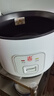 三角牌（Triangle）电饭煲家用老式电饭锅小不粘锅内胆带蒸笼柴火饭米饭锅煮饭锅微压老人用蒸煮一体 6L 大容量(5-8个人)配3件套 实拍图