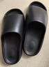 稻草人椰子拖鞋男女抗菌踩屎感居家用室内户外穿特大码防滑凉拖黑 46-47 实拍图