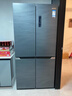 奥马（Homa）511升十字对开门大容量家用母婴冰箱超薄嵌入式一级能效三变频风冷无霜四开门511WDK/B国家补贴 实拍图