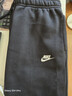 耐克男运动裤冬季加绒束腿针织休闲裤时尚百搭BV2672-010黑色L 实拍图
