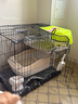 憨憨宠猫笼折叠猫笼子大号猫别墅加粗加密双层猫舍猫窝宠物猫咪用品家用 黑色 700双层 实拍图