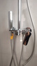 九牧（JOMOO）淋浴花洒套装自动除垢喷枪淋浴器36633-526/1B-1 实拍图