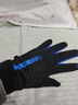 【京东物流】手套男士冬季加绒骑行电动车防滑触屏开车保暖手套女 【掌心防滑 可触屏】男士蓝色 均码 1双 掌围女17-21男18-23cm 实拍图