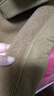 云羊驼色羊毛毯加厚保暖防潮家用纯羊毛盖毯宿舍午睡纯色床上冬季毯子 高雅驼色 绒布加厚100%进口细羊毛 180*200cm   4.2斤 实拍图