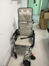 维驰轮椅老人瘫痪带坐便器防水可洗澡家用护理折叠轻便减震轻便手推车 04四轮减震全躺护理款（坐便+洗澡+皮质坐垫） 实拍图