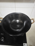 夏老大双耳铸铁炒锅生铁锅传统古法炖锅无涂层不易粘锅圆底炒菜锅38cm 实拍图