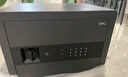 得力（deli）保险柜 家用办公指纹密码WiFi保险箱小型入墙入柜保密柜全钢防盗保管柜 可固定安装 30cm曜黑 实拍图