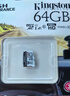 金士顿（Kingston）64GB 读速95MB/s U1 A1 switch内存卡 行车记录仪&家庭监控摄像专用 TF（MicroSD）存储卡 实拍图