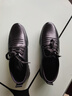 红蜻蜓男鞋加绒保暖秋冬牛皮休闲鞋男商务正装皮鞋男WTA306871A黑色40 实拍图