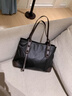 viney牛皮包包女包大容量托特包轻奢单肩大包生日元旦礼物送女生女友 实拍图