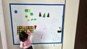 飞博士120*150cm软白板墙贴不伤墙可移除磁性小白板办公写字板挂式磁力黑板家用可擦儿童画板涂鸦墙纸 实拍图