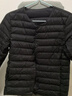 鸭鸭（YAYA）佟丽娅同款轻薄羽绒服女短款秋冬羽绒内胆轻型薄款保暖外套GF 黑色【女款】 M 160 实拍图