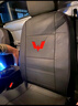 五菱荣光新卡座套小卡双排单排之光坐垫厢货专用全包小货车座椅套 单排-加厚耐磨皮全黑色 实拍图