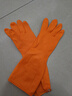 金钱花厨房洗碗家务洗衣服天然橡胶乳胶食品级胶皮清洁防水刷碗手套加厚 橙色款加厚促销款一双 S码（适合手小女士或儿童） 实拍图