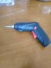 【钜惠让利】充电式电动螺丝刀家用充电小型螺丝批锂电电钻工具 简单配置3件套装（电动螺丝批+钻头+充电线） 实拍图