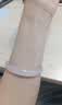 周大生【生日礼物】白月光玉髓手镯女荔枝冻叮当镯平安镯送妈妈送女友 白月光56圈口 实拍图