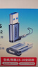 绿联USB3.2转换Type-C转接头OTG适用苹果17/16/15华为安卓手机U盘耳机键鼠充电数据线笔记本电脑车载 实拍图