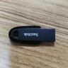 闪迪（SanDisk）128GB USB3.2 U盘 CZ550黑色 读速100MB/s 安全加密 数据恢复 学习办公电脑车载 高速大容量优盘 实拍图