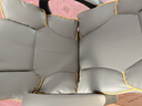 锦汐电脑椅办公椅子电竞椅家用人体工学椅老板椅主播靠背椅皮革转椅 灰色+4级杆+乳胶【二代升级】 实拍图