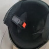 永久新国标3C认证电动车3/4头盔防雾防风保暖秋冬季摩托车骑行男女士四季通用安全帽 502双镜【亚黑】 实拍图
