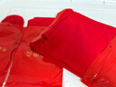 红豆内衣女棉氨秋衣秋裤柔棉内裤棉袜结婚保暖礼盒【骐骥红】 实拍图